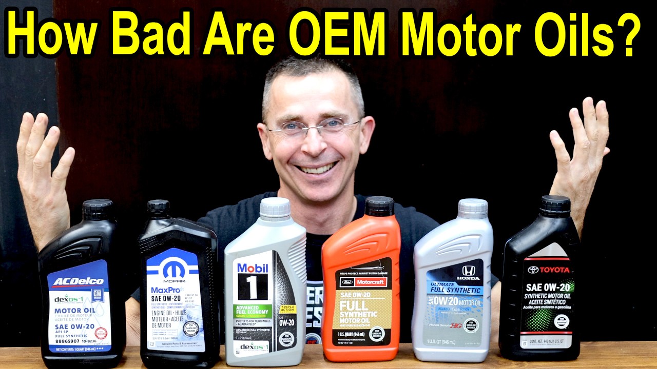 How Bad Is OEM Oil? Or Good? Honda vs Toyota vs AC Delco vs Motorcraft vs Mobil 1