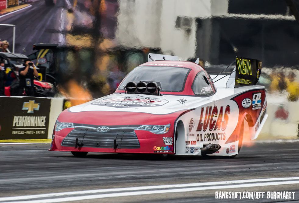 Worsham Parking His Family Funny Car – Will Return At Sonoma NHRA Mello Yello Event!