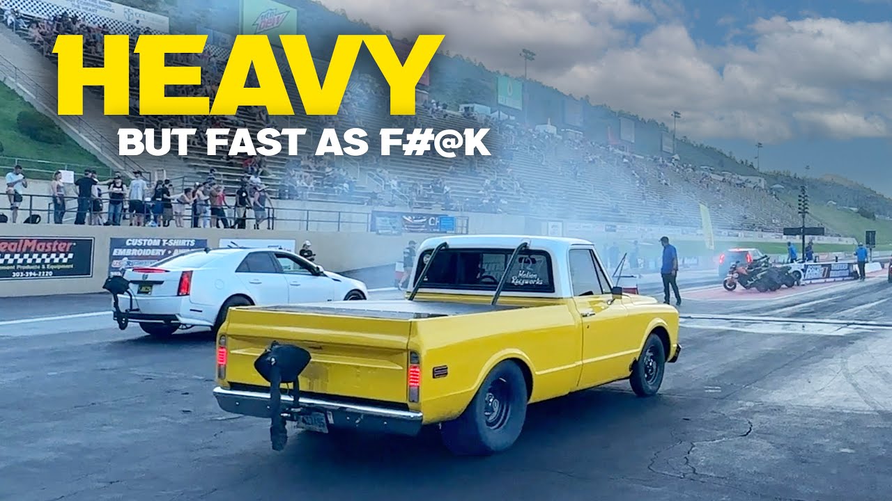 Street Car Takeover Heavyweight Class Drag Racing Video From Bandimere: The HEAVIEST CARS On Property BATTLE Until There Is Just One Left!