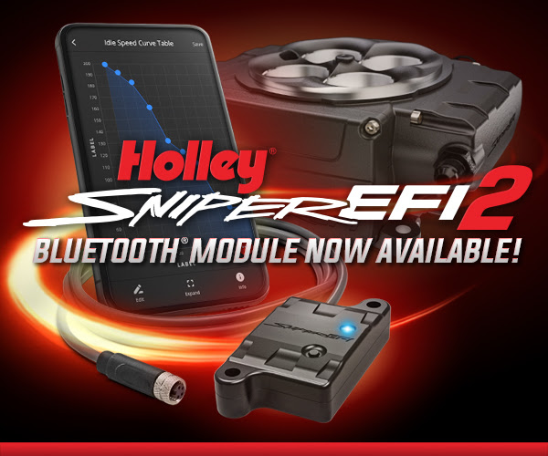 Video: Holley Sniper 2 EFI Bluetooth Modules Are Now Available! Full Control, Monitoring, And Diagnostics.