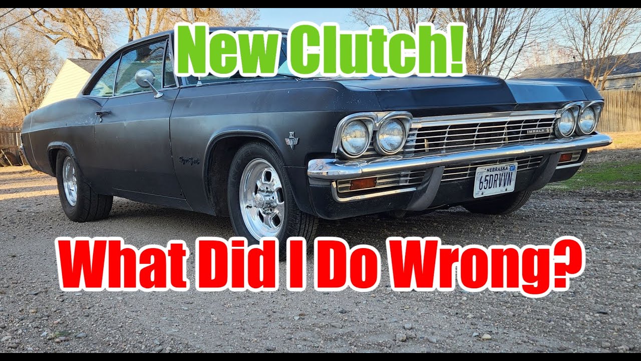 Clutch Tech: RebelDryver Scott Is Replacing The Clutch On His 515 HP 1965 Impala SS with a T-56 6 speed AGAIN!